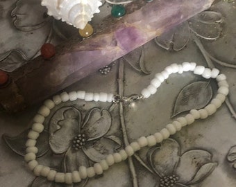 Obatala Ide bracelet Ileke de Orisha Santeria IFA Yoruba Lucumi Lukumi Obatalá