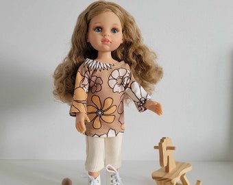 Vêtement pour poupée PAOLA REINA de 32 cm, ensemble Boho pour poupée