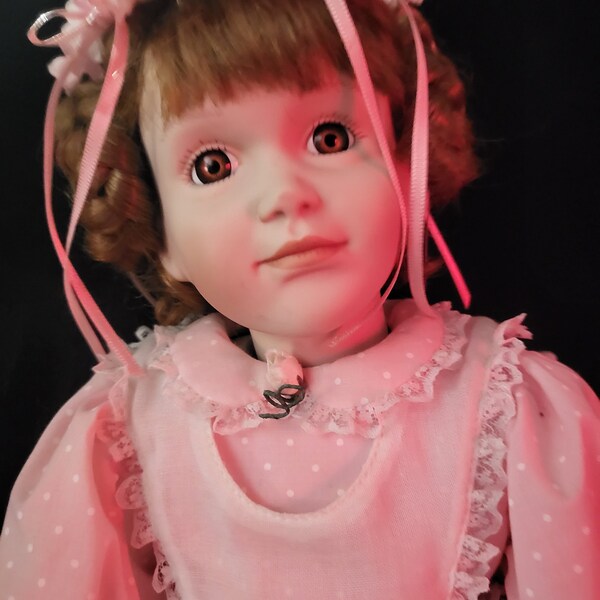 Haunted Doll With Playful Spirit.
