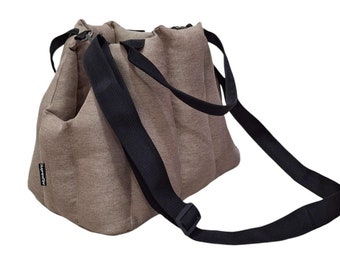 Bolsa de viaje para perros: fibra hueca hipoalergénica