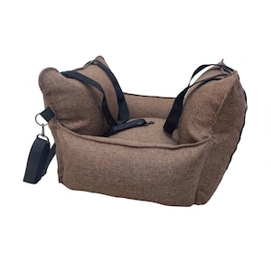 Dog Car Seat & Travel Bed With Removable Cover. Car Seat For Pet. Dog Travel Carrier .Dog Travel Bed. Dog Car Travel Supplies