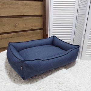 Cama lavável para cachorro. Sofá-cama para cachorro. Espreguiçadeira para animais de estimação. Cama De Cachorro Com Laterais. Cama ortopédica para cães. Tapete para cachorro. Camas e berços para animais de estimação. Suprimentos para cães