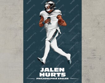 Philadelphia Eagles: Jalen Hurts 2023 Icon Poster - Officially