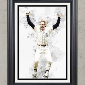 KIRK GIBSON Photo Picture DETROIT Tigers 1984 World Series Baseball  Photograph Print 8x10, 8.5x11 or 11x14 (KG1)