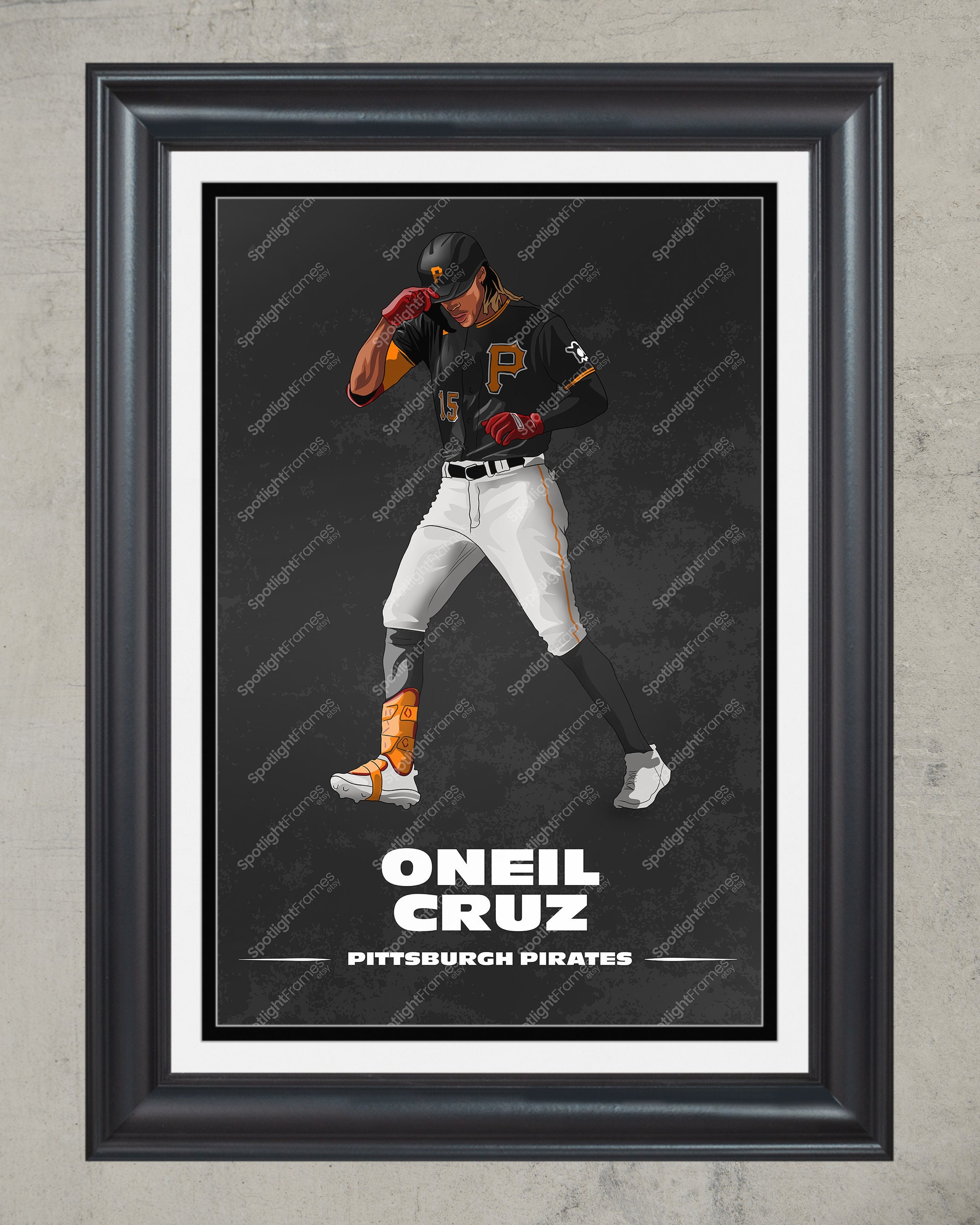 Oneil Cruz baseball Paper Poster Pirates 4 - Oneil Cruz - Posters and Art  Prints