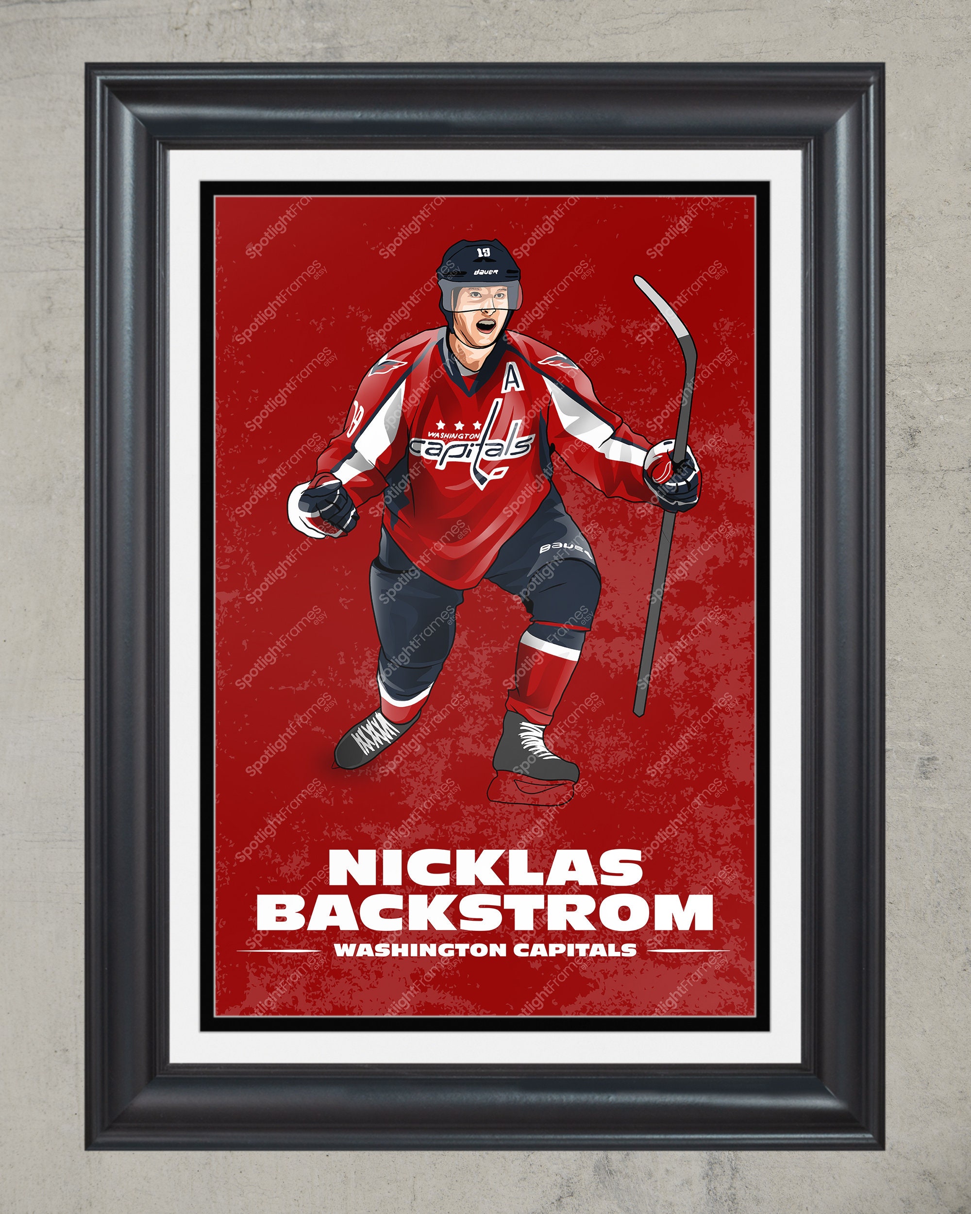 Top Reebok NHL Youth Washington Capitals NICKLAS BACKSTROM #19
