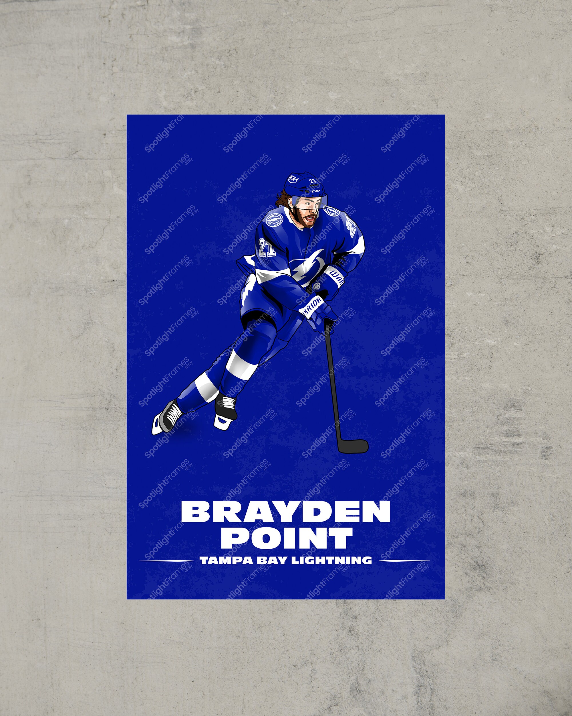 Brayden Point Poster Tampa Bay Lightning NHL Sports Print 