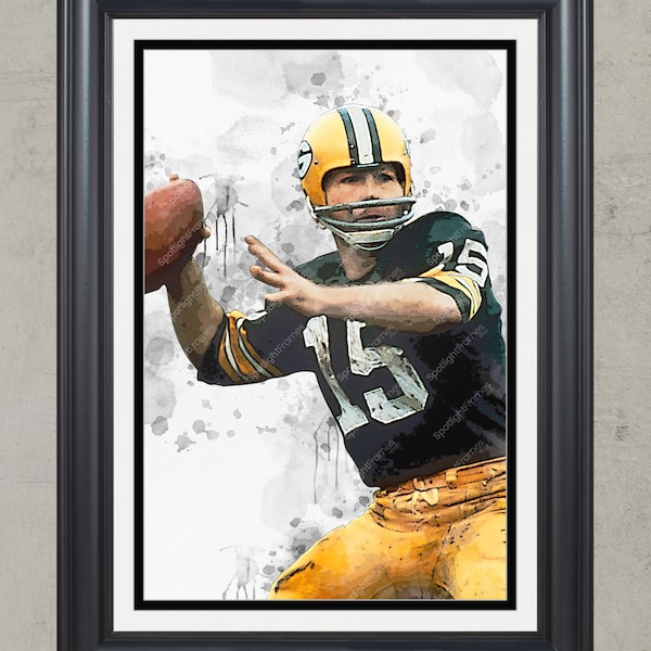 Bart Starr Frame - Etsy