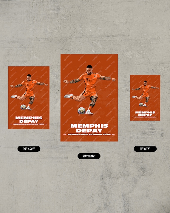 Memphis Depay Netherlands National Team Fanatics Authentic