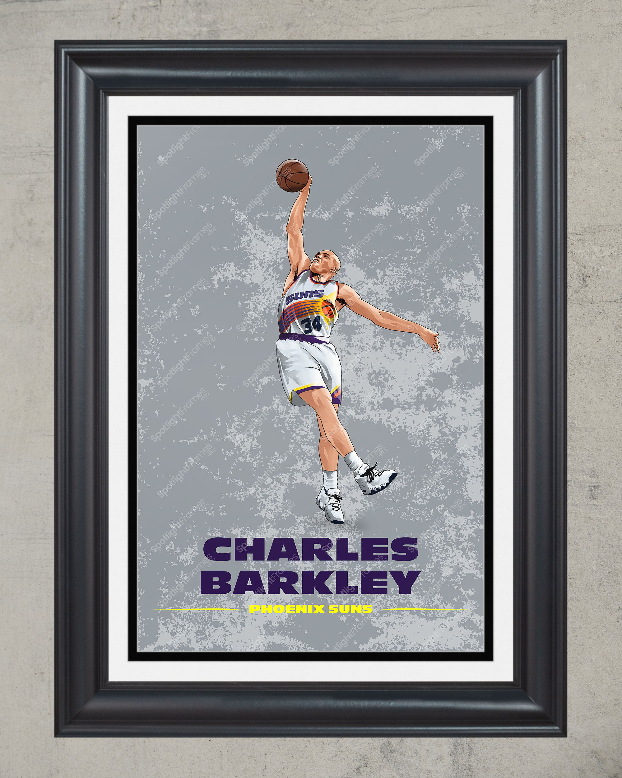 1994 1995 PHOENIX SUNS 8X10 TEAM PHOTO BASKETBALL NBA USA CHARLES BARKLEY
