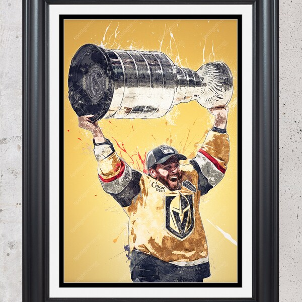 Vegas Golden Knights Wall Art Etsy