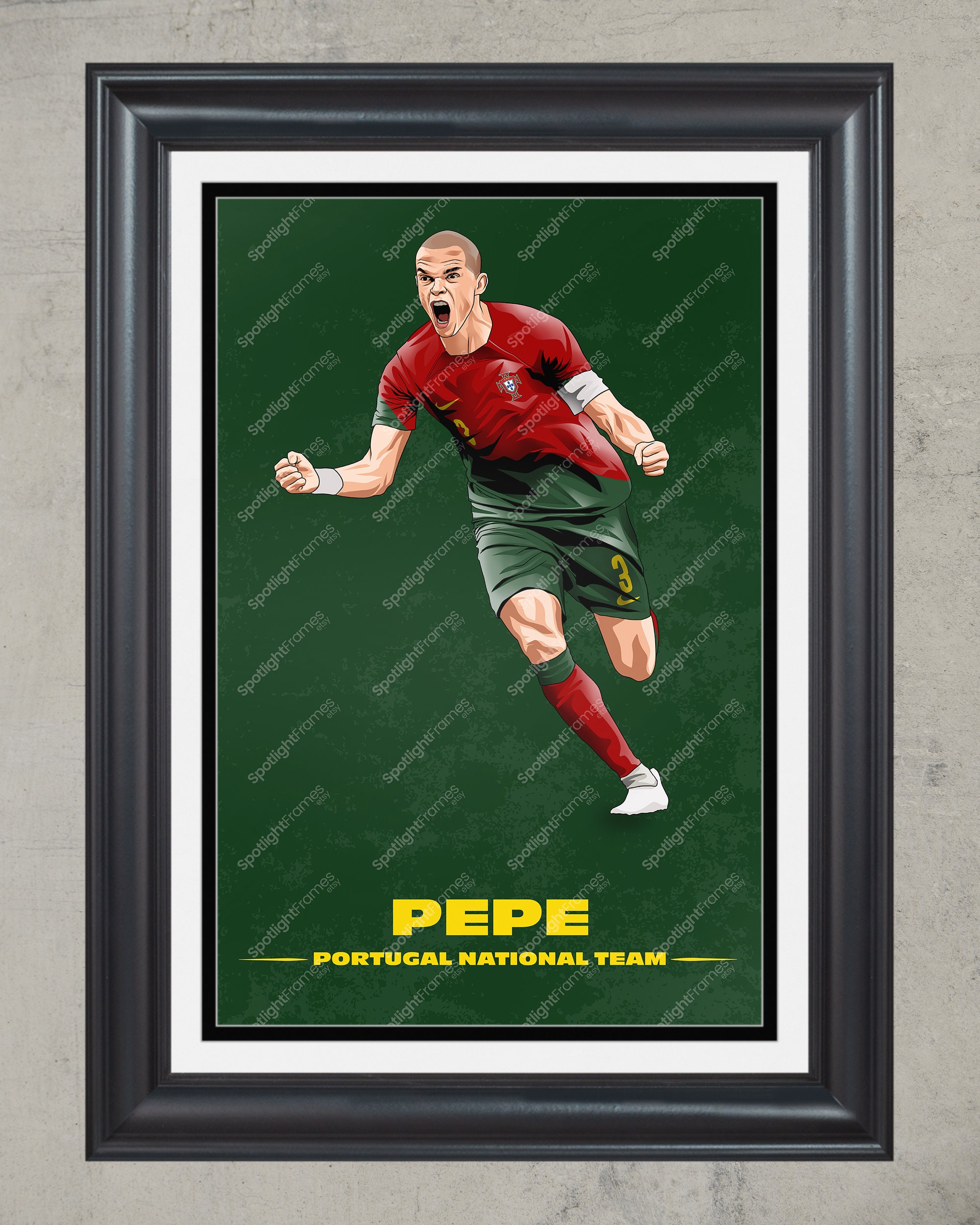 Pepe Portugal home jersey