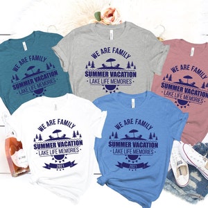 Summer Vacation Shirt, Family Vacation Shirts, Lake Shirt, Beach Memories Tee, Family Summer Vacation T, Family Vacation, Vacation 2025 Tee