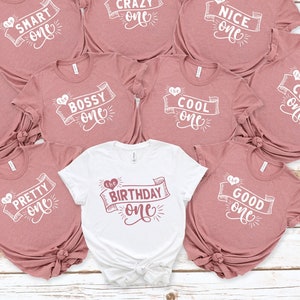 Birthday Group Shirt, The Birthday One, Birthday Crew Shirt, Birthday Squad Shirt, The Sassy One, The Loud One, The Funny One, The Bossy One