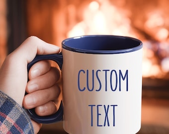 Custom Ceramic Mug, Personalized Coffee Cup, Unique Tea & Espresso Gift 11oz, 15oz
