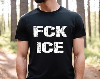 Camiseta FCK ICE, camiseta de justicia social anti-Trump