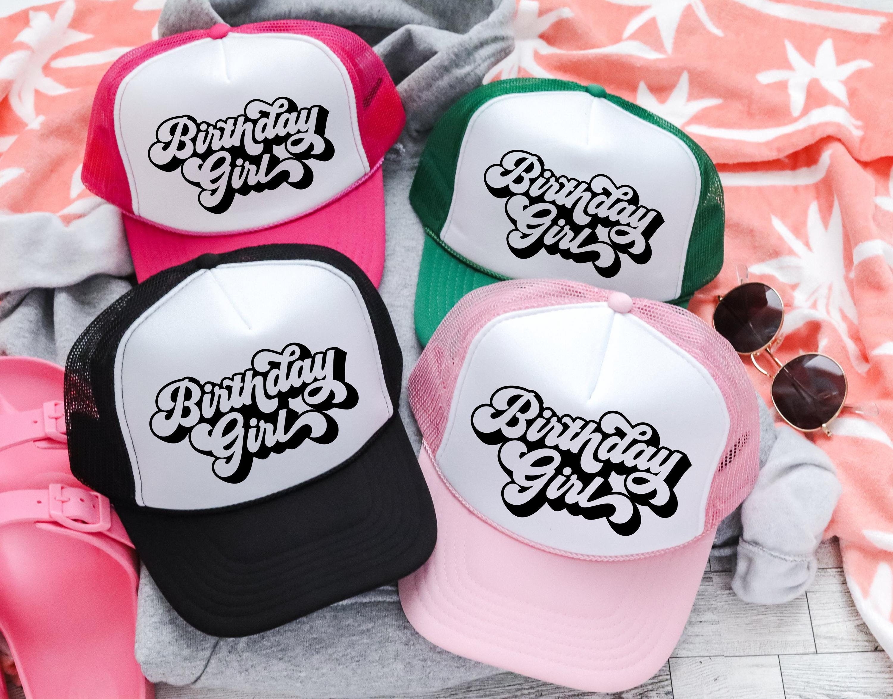 Birthday Girl Hat, Trendy Birthday Girl Cap, Birthday Girl Gift Hat, Birthday Party Girl Cap, Trendy Birthday Gift Cap, Birthday Babe Hat