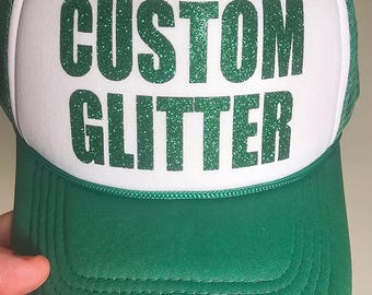 Gorras de camionero con purpurina personalizadas, gorras para despedidas de soltera, equipo de viaje de chicas