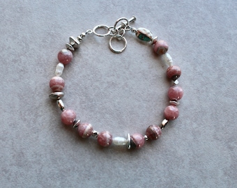 Armband aus Rhodochrosit