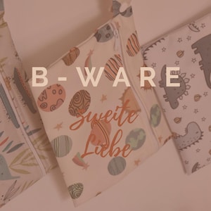 B-Ware WETBAGS NASSTASCHE personalisiert für Baby/Kind // Windeltasche / Stoffwindel Tasche // Geschenk Kindergarten/Geburtstag/Kita