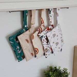 WETBAG NASSTASCHE PERSONALISIERT Baby/Kinder mit Namen & Symbol // Windeltasche Kita / Stoffwindel Tasche / Geschenk Kindergarten/Geburtstag