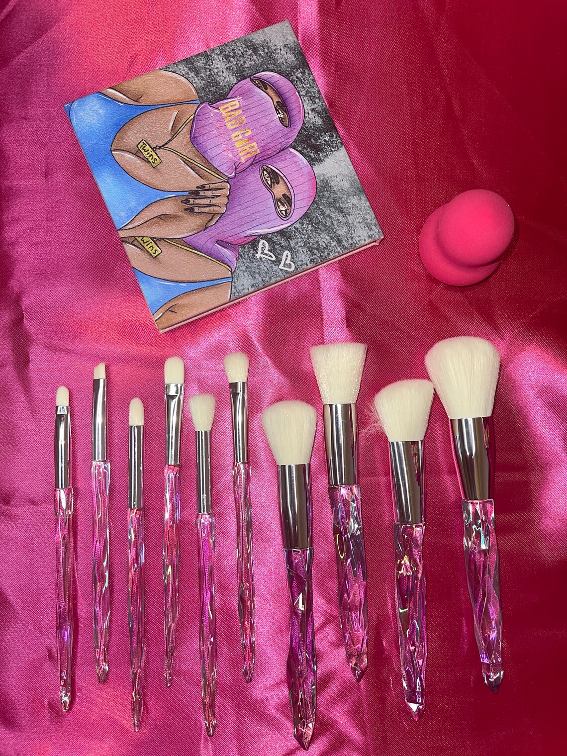 Baddie Makeup Brushes Etsy