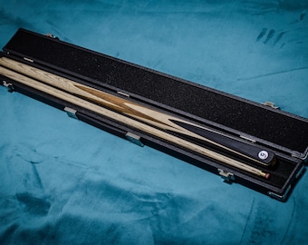 Personalised Engraved Pool Cue Set – Gentleman Signature Cue With Case