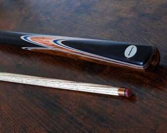 Personalised Engraved Pool Cue Set – Gentleman Signature Cue With Case