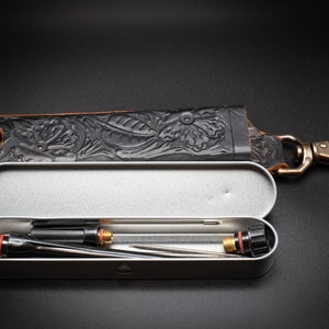 Leather Tungsten Holder, Tig Parts Holder, GTAW, Tig Torch, Welder Pouch, Welder Accessories