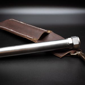 Leather Tungsten Holder, Tig Parts Holder, GTAW, Tig Torch, Welder Pouch, Welder Accessories, Stainless Tungsten Holder