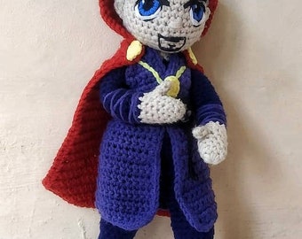 Doctor Strange Multiverse of madness crochet doll amigurumi : Superhero action figures stuff toys handmade