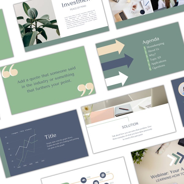 Consulting Presentation Template Etsy Consulting Presentation Template Etsy