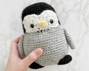 Crochet baby penguin amigurumi, amigurumi crochet, crochet pattern, amigurumi pattern, crochet penguin amigurumi pattern, crochet penguin
