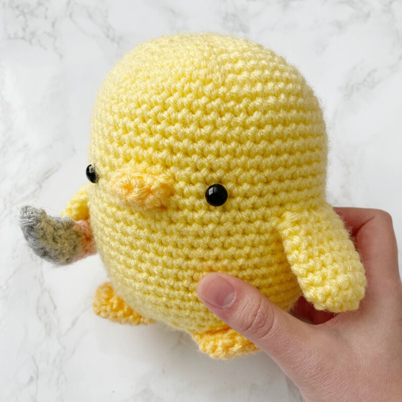 Crochet Duck With a Knife Amigurumi, Amigurumi Crochet, Crochet Pattern