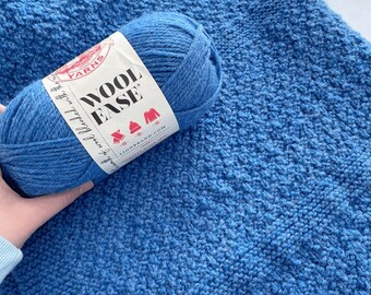 Knit seersucker diamond blanket, beginner knit pattern, blanket knit pattern, blanket pattern, knit blanket pattern, knit baby blanket, knit