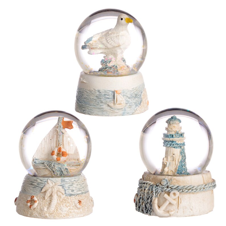 Collectable Nautical and Seaside Snow Globe Etsy