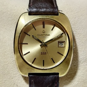 Used Vintage Certina 288, Serviced 36.5mm 27-J Automatic Men's Wrist Watch IR141