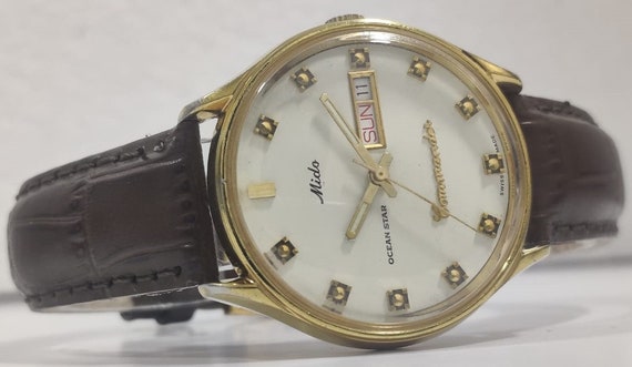 Buy Vintage Mido Ocean Star Wristwatch Self Winding Men s