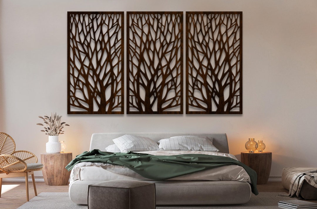 Nature Inspired Decor, Tree of Life Wall Decor, Carved Tree of Life