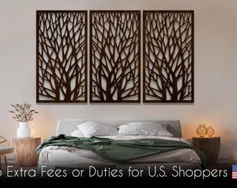Nature inspired decor, Tree of life wall decor, Carved tree of life wall hanging, Tree of life wall art wood, Wood tree decor