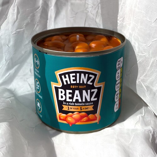 Heinz Baked Beans Candle DECORATIVE Gift Etsy UK