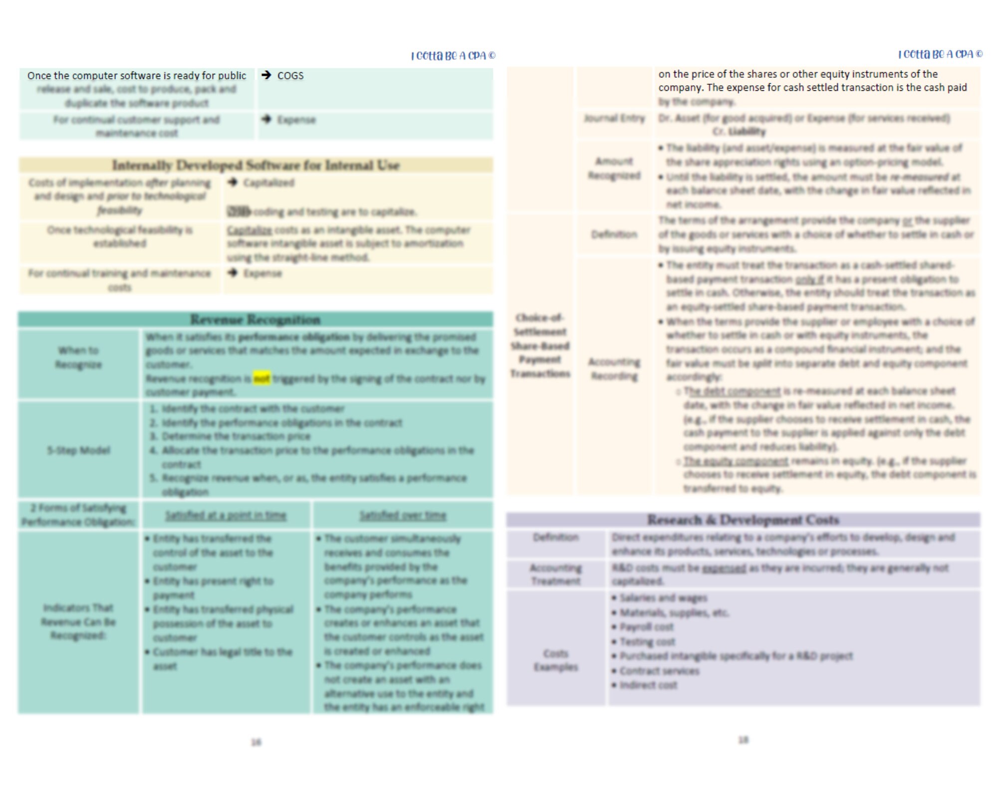 2025 | CPA Exam Review Notes - ISC | Printed & Shipped | Information ...