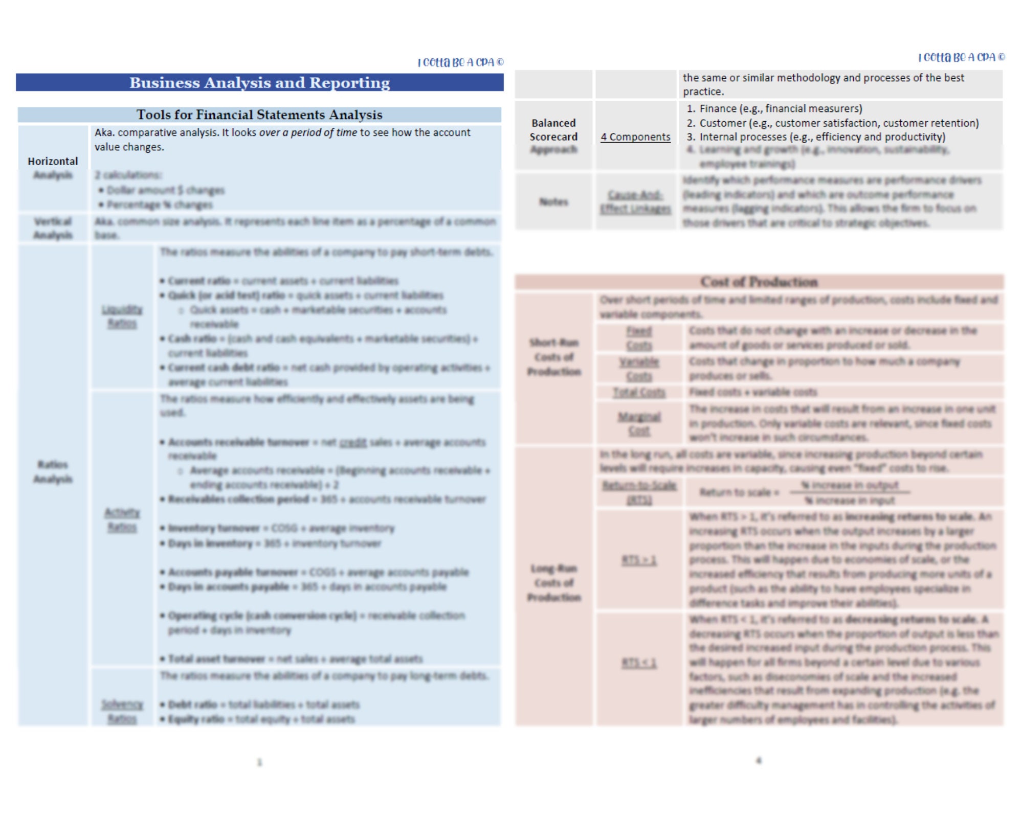 2024 | CPA Exam Review Notes - ISC | Digital Download | Information ...