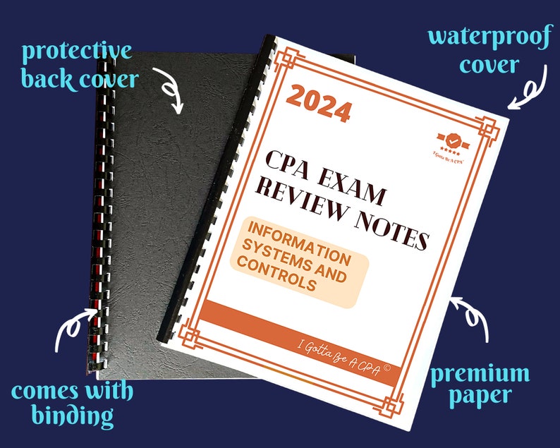 2024 CPA Exam Review Notes 6 Sections Complete Bundle Printed & Shipped
