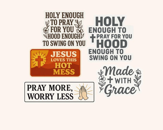 Faith Bumper Sticker (1pc)