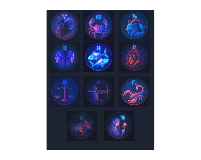 Zodiac Stickers