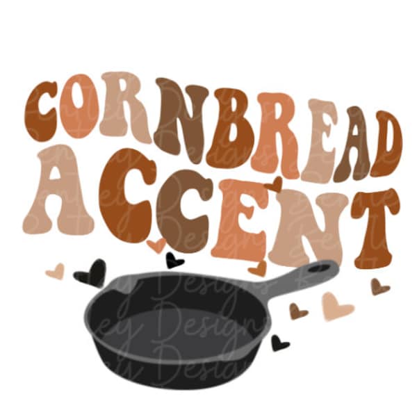 Cornbread Accent PNG ONLY Hearts Boho Country