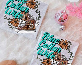 Blue collar wife Digital Design