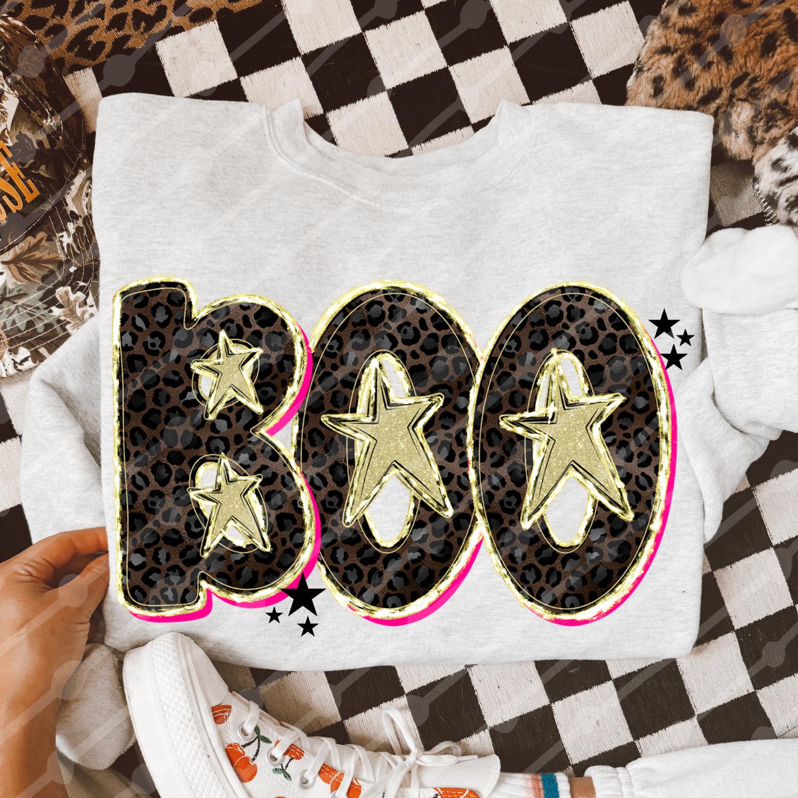 Leopard BOO Digital Design - Etsy