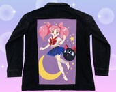 Chibiusa and Luna-P Handpainted Jacket